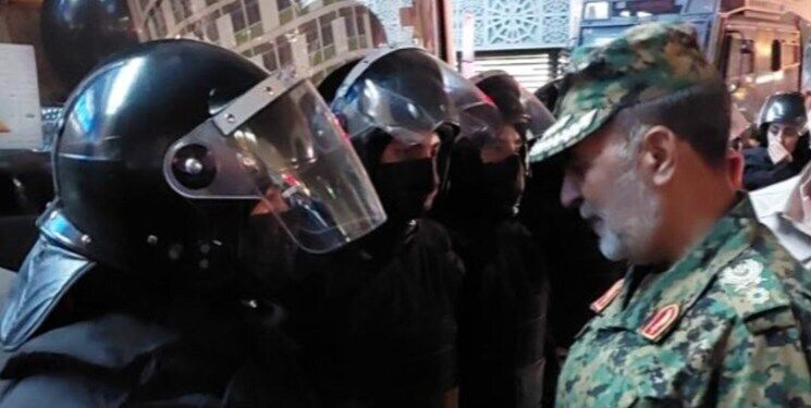ماموران زن یگان ویژه در «اغتشاشات» هیچ تنشی با مردم عادی نداشتند