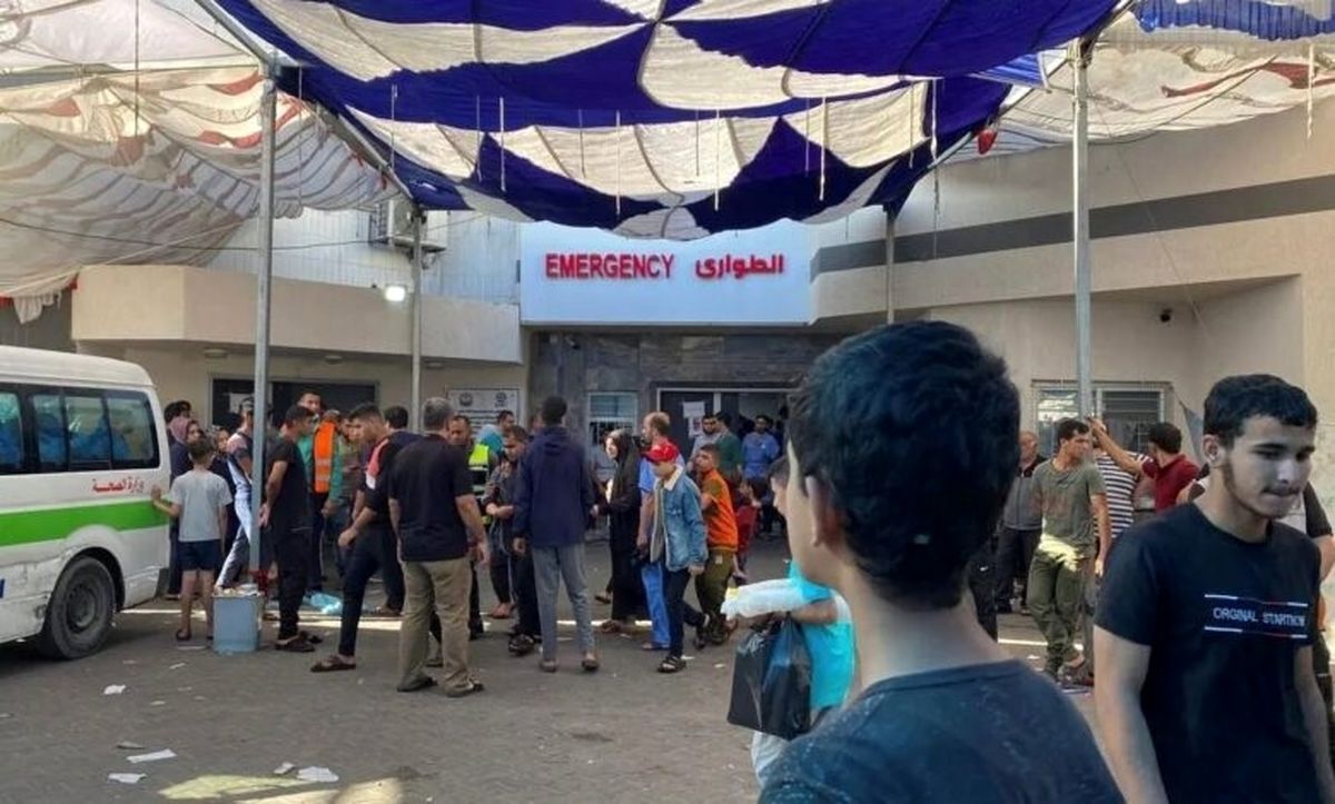تصاویر دوربین مداربسته نشان می‌دهند گروگان‌های اسرائیل به بیمارستان الشفا آورده شدند
