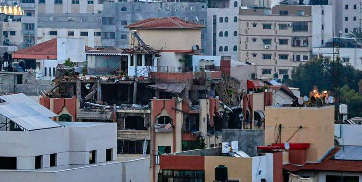 ویدئو | گریه کودک فلسطینی بر آوار خانه‌اش