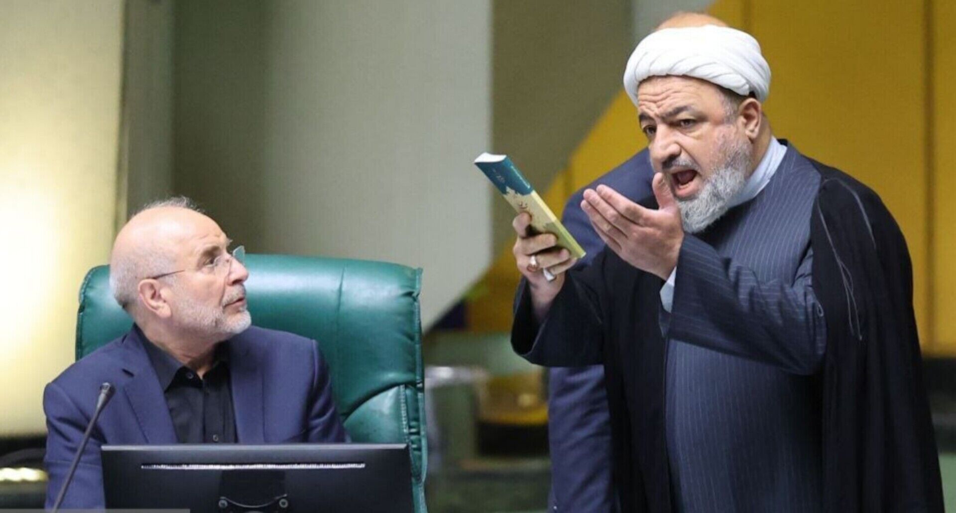 قالیباف به رسایی: تذکر ۲۳۴ را یک بار گفتید، دیگر تکرار نکنید/ رسایی: اگر بخواهید خفه شویم، به خدا می‌شویم