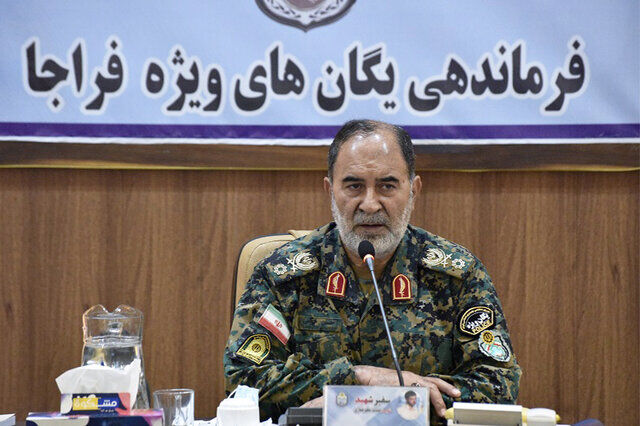 انتشار شایعه بازداشت فرمانده یگان‌های ویژه فراجا؛ تسنیم: صحت ندارد