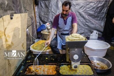 افطاری فلسطینی در قلب تهران