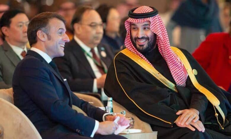 گفت‌وگوی محمد بن سلمان و مکرون درباره امنیت منطقه