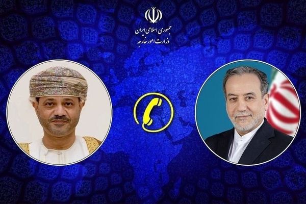 رایزنی وزرای امور خارجه جمهوری اسلامی ایران و سلطنت عمان