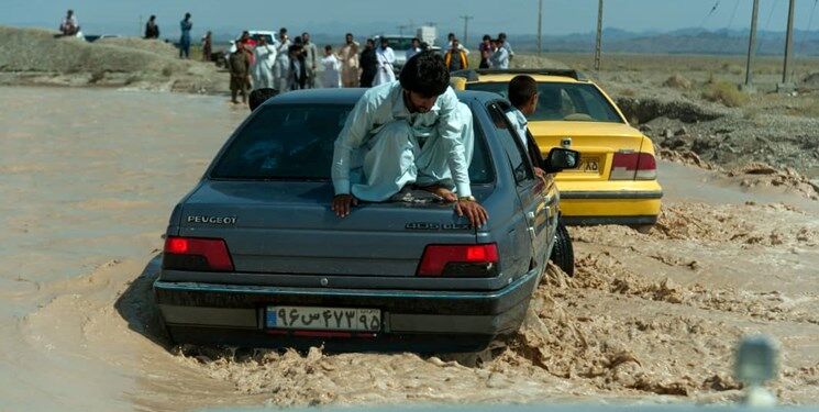 5 مسیر ارتباطی در جنوب سیستان و بلوچستان مسدود است
