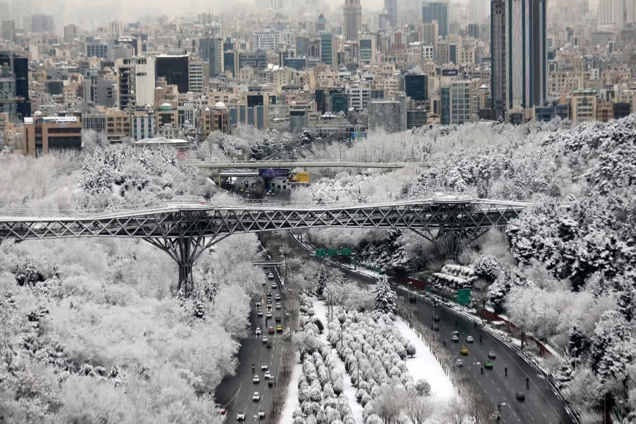 سرمای شدید و بارش‌های سنگین؛ آبعلی با ۲۳ سانتی‌متر برف سنگین‌ترین منطقه پایتخت