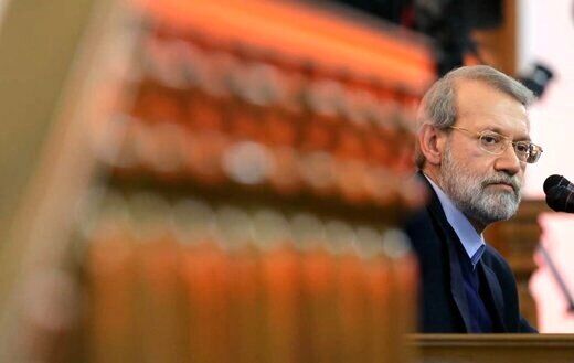 چهره نزدیک به لاریجانی: برای حمایت سیاسی و معنوی در انتخابات پیش او می‌آیند