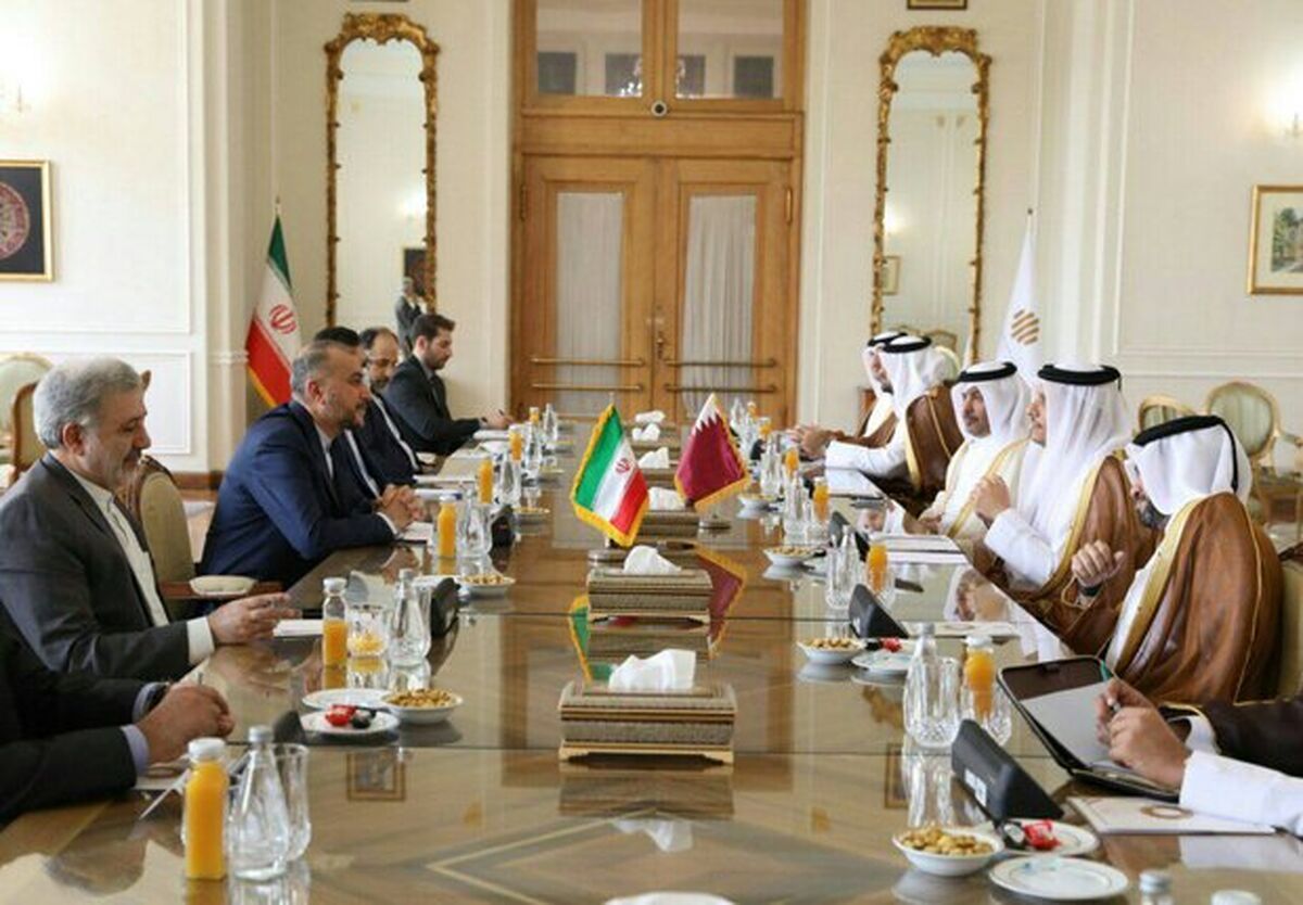 درخواست امیرعبداللهیان برای روان‌سازی مراودات تجاری ایران و قطر