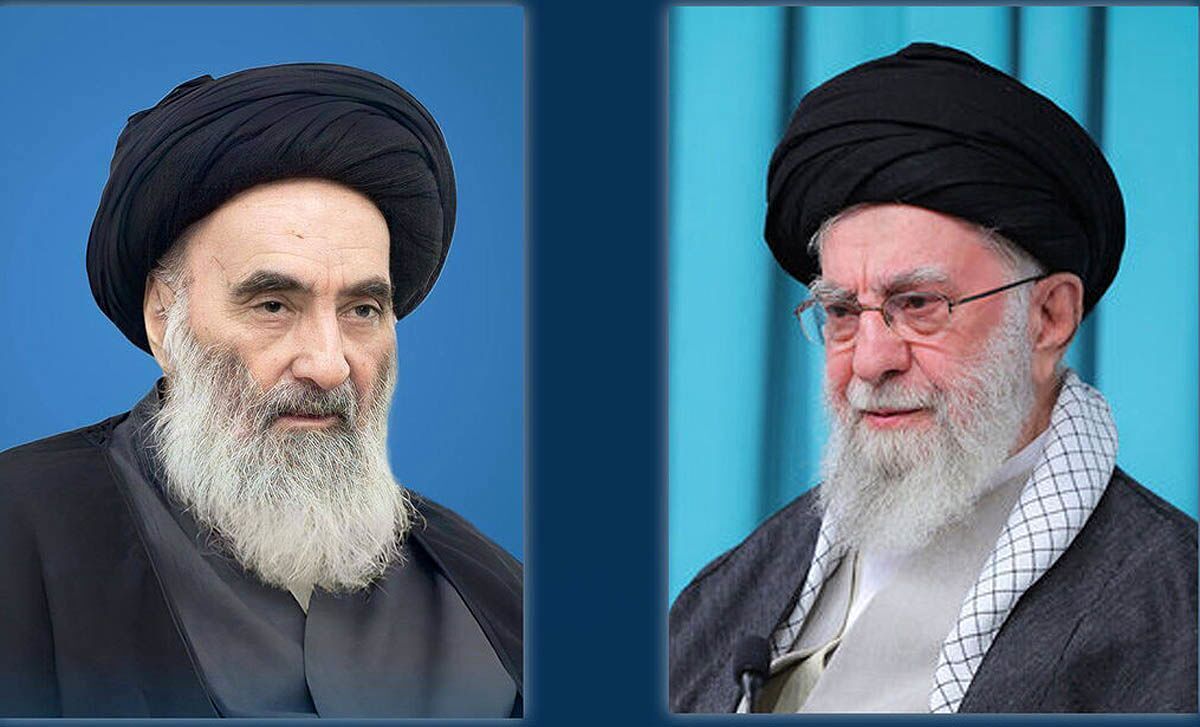 پیام تسلیت آیت‌الله سیستانی در پی شهادت رهبر انقلاب: ملت بزرگ ایران در این شرایط دشوار و حساس، اجازه ندهند که متجاوزان به اهداف خود دست یابند