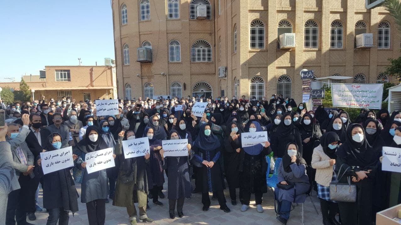 پیگیر کار معلمان بازداشتی هستیم/ از تعداد دقیق معلمان بازداشتی اطلاع ندارم اما عده‌ای قابل تخفیف هستند