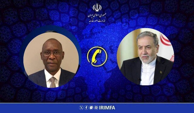 گفت‌وگوی تلفنی وزیران خارجه ایران و سنگال در مورد حملات آمریکا و اسرائیل به کشورمان
