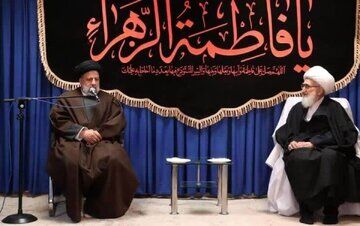 گلایه رودرروی‌ یک مرجع تقلید از  رئیسی