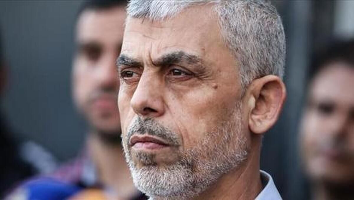 نماد شهید یحیی السنوار در راهپیمایی روز قدس + عکس