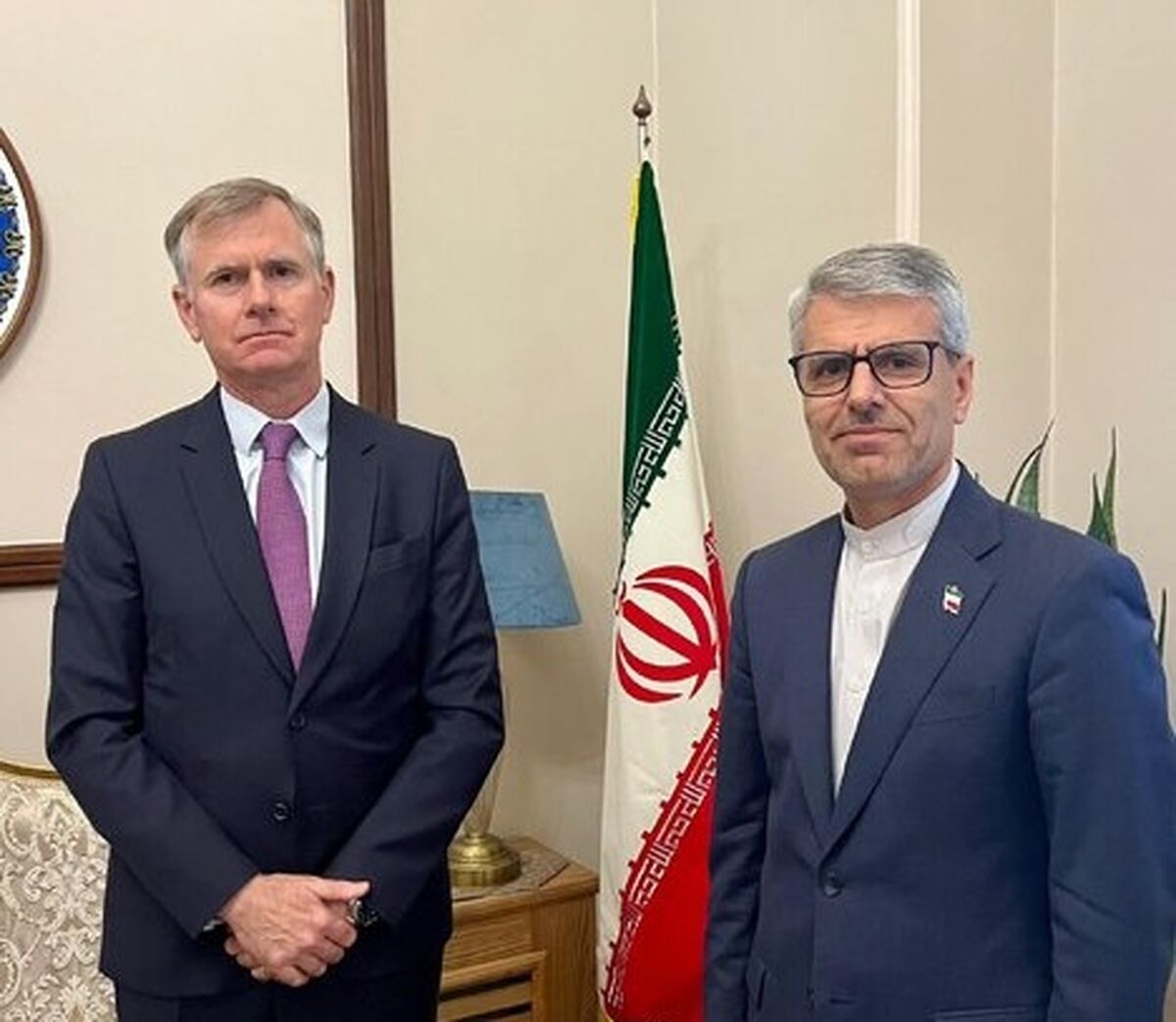 رایزنی سفیر انگلیس در تهران با سخنگوی وزارت خارجه