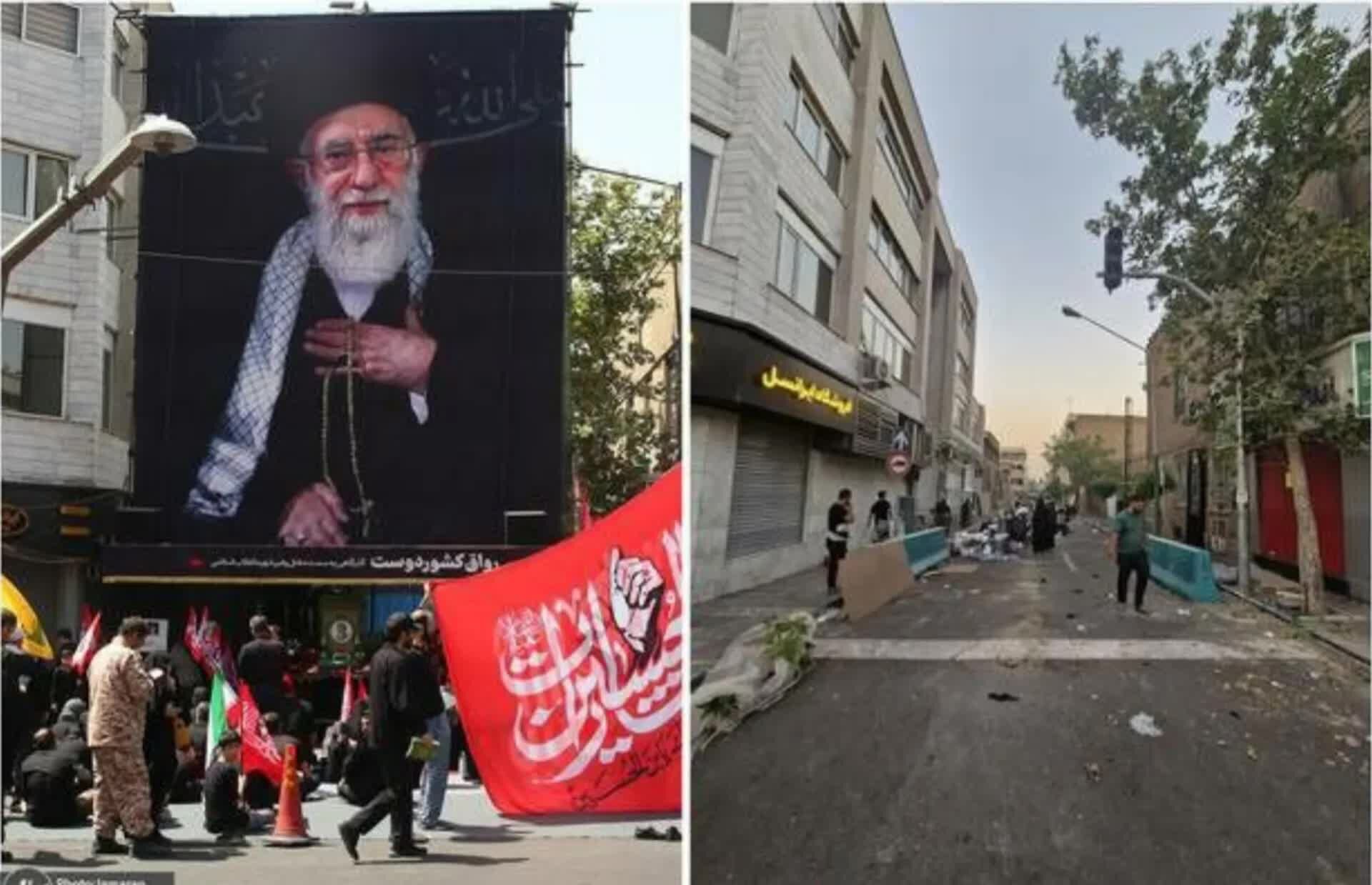 «رواق کشور دوست» به دلیل حضور جمعی از کفن‌پوشان تعطیل شد/ یکی از برگزارکنندگان مراسم: این گروه، با سر دادن شعار‌های تند علیه مسئولان، باعث بر هم خوردن فضای حضور عموم مردم شدند 