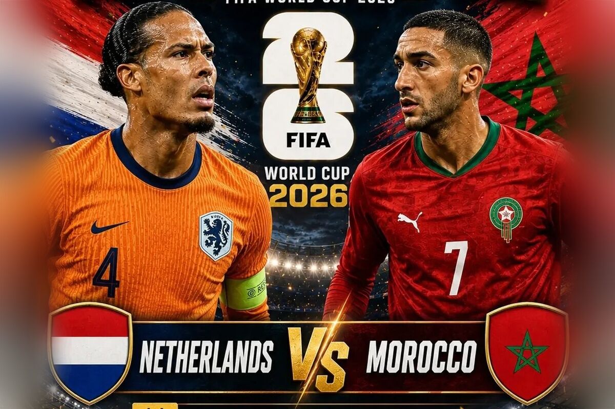 جام جهانی 2026؛ ساعت بازی هلند و مراکش