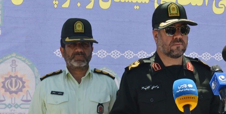 درگیری مسلحانه پلیس با قاچاقچیان مواد مخدر در مرزهای سیستان‌وبلوچستان
