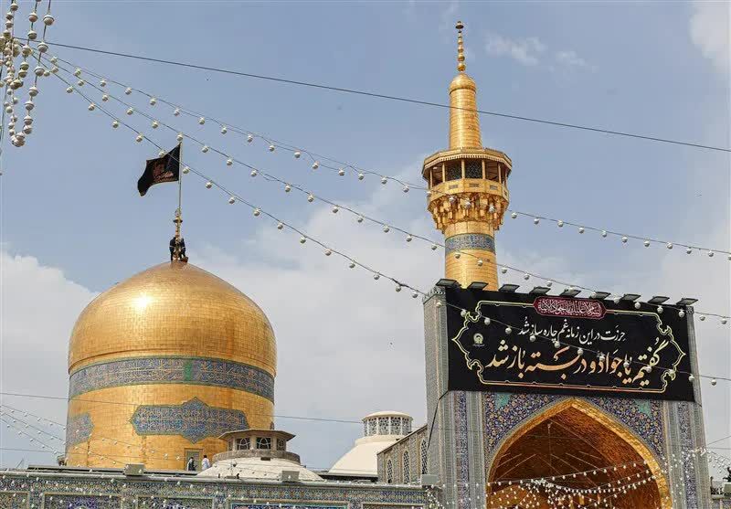 رواق دارالذکر حرم مطهر رضوی، آرامگاه ابدی رهبر شهید انقلاب + عکس