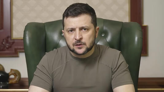 امضای فرمان عدم مذاکره با پوتین توسط زلنسکی